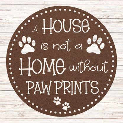 Paw Prints at Home