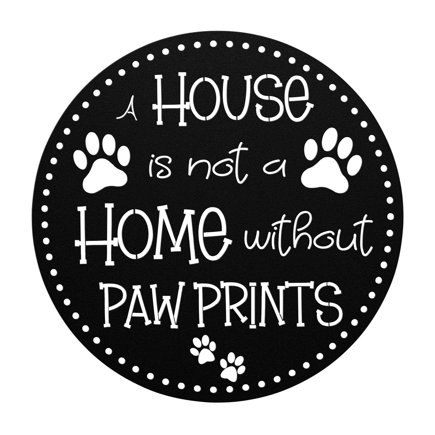 Paw Prints at Home