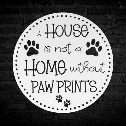 Paw Prints at Home