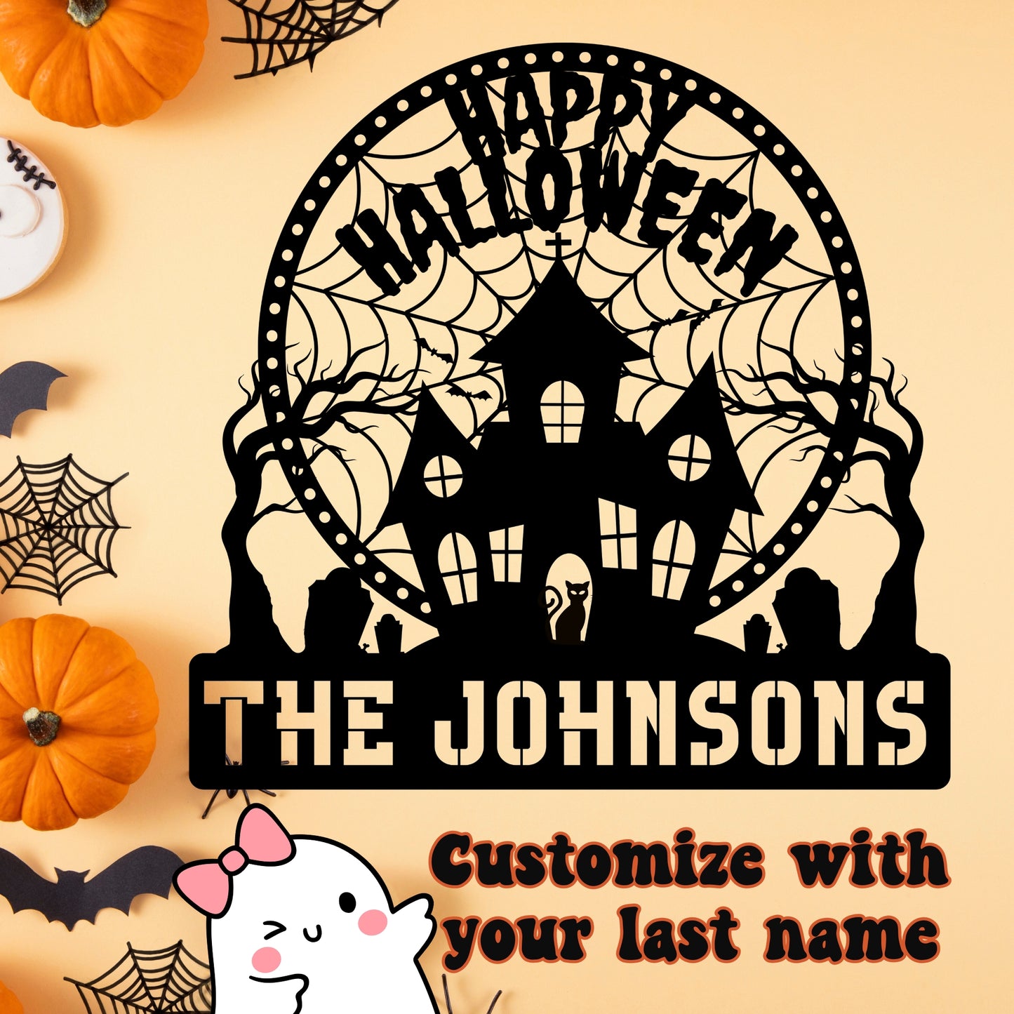 Personalized Happy Halloween