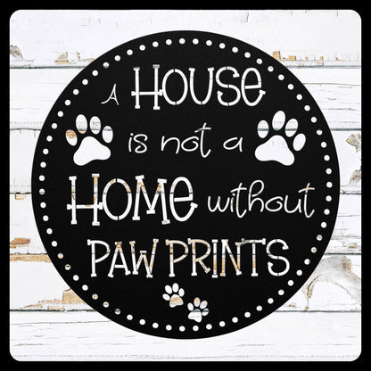 Paw Prints at Home